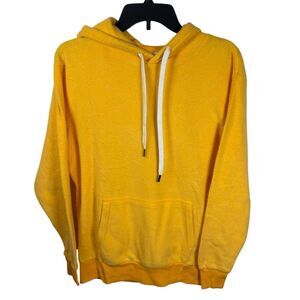 NWT feat Vibrant Yellow Super Soft Unisex Hoodie Size Small